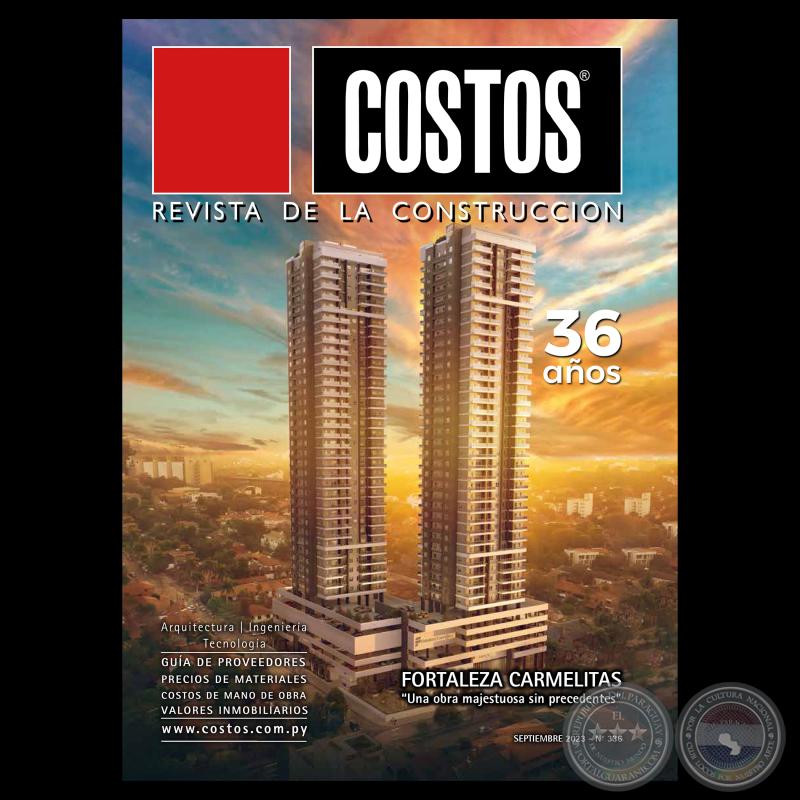 COSTOS Revista de la Construcción - Nº 336 - SEPTIEMBRE 2023